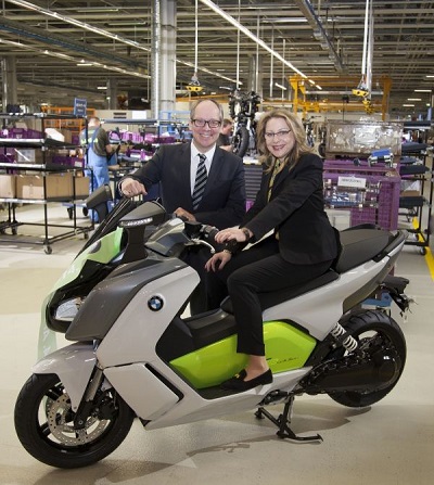 Der BMW Elektro-Scooter C evolution geht in Serie